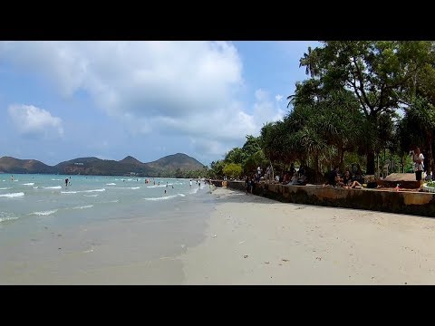 รีวิวหาดเตยงาม เที่ยวเล่นน้ำรับพลังชีวิตสะดือทะเล ที่หาดเตยงาม อ่าวนาวิกโยธิน 3 มีค 62 สัตหีบ ชลบุรี