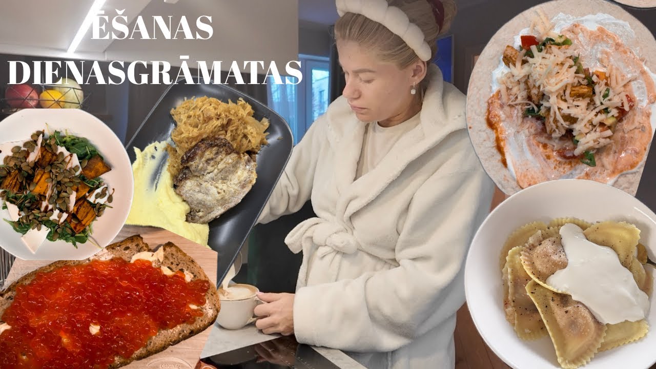 KO ES ĒDU DAŽU DIENU LAIKĀ SESTAJĀ GRŪTNIECĪBAS MĒNESĪ. REĀLISTISKA IKDIENA & KOMFORTA ĒDIENI.VOL 32