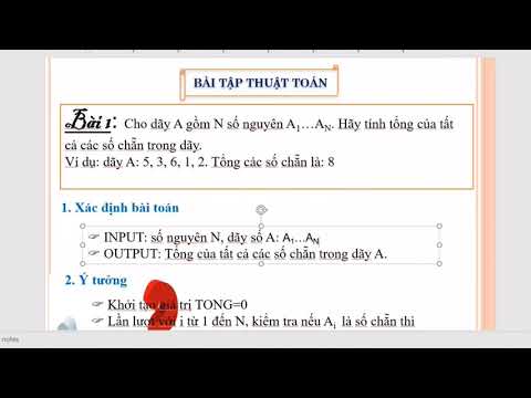 Video Ôn tập - Bài toán và thuật toán | Tin Học 10 | Tính... - YouTube