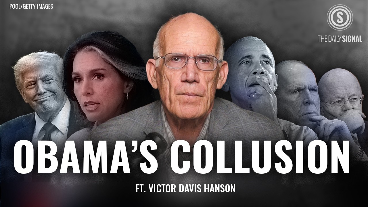 Victor Davis Hanson: New Evidence Suggests Trump-Russia Collusion Was an Obama Setup - YouTube