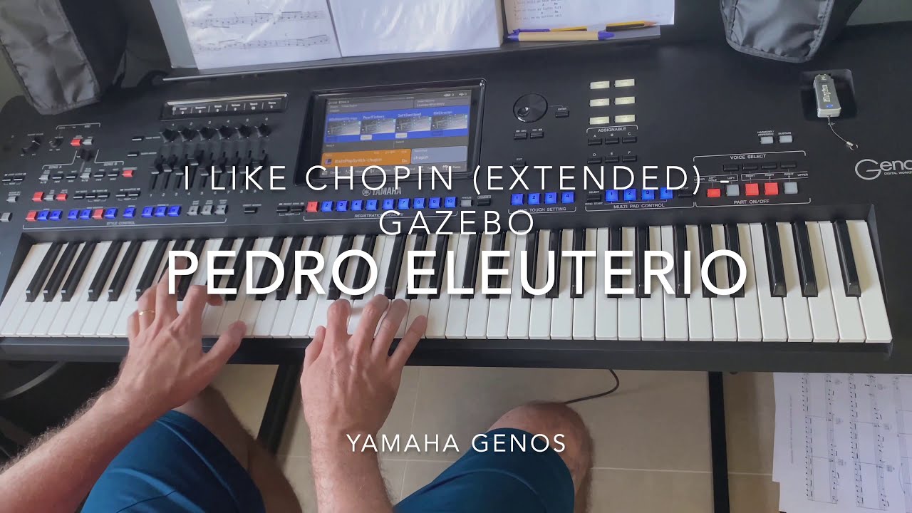 I Like Chopin (Gazebo) (Extended Version) cover played live by Pedro Eleuterio with Yamaha Genos