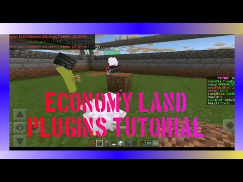POCKETMINE PLUGINS|ECONOMY LAND