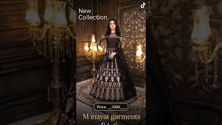 Modern Luxury Black Dress 2026 | M Inayat Garments New Arrival Coll #muriya #mushin #fashion #dress