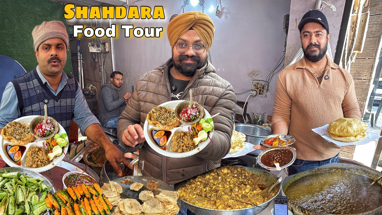 Best Breakfast in Shahdara ,Delhi | Chole Kulche , Tadke wale kulche , Bathure Chole