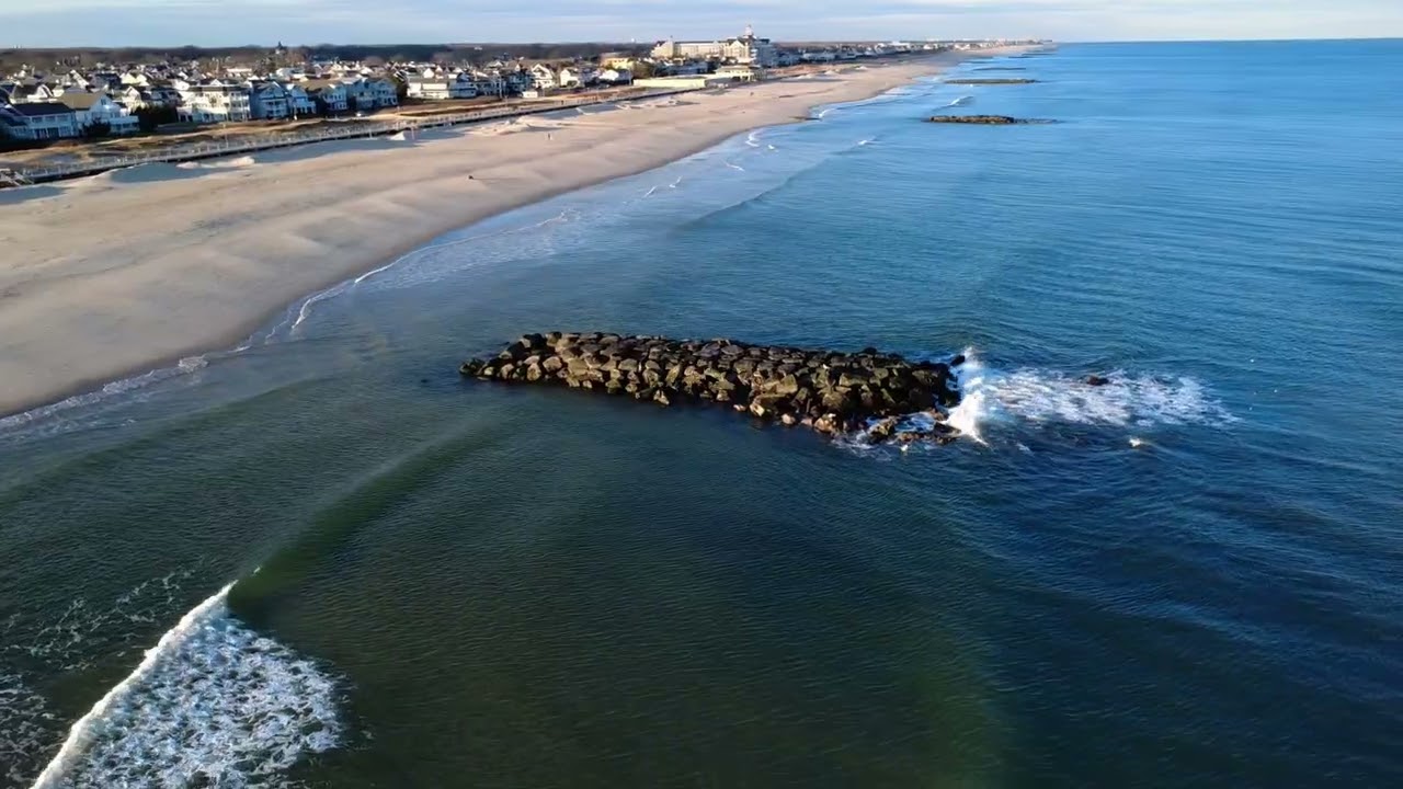 Drone Test Flight Spring Lake Beach