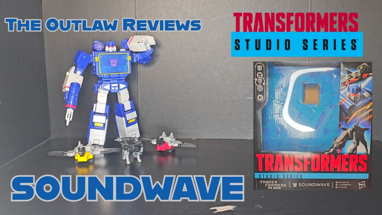 Обзор фигурки Transformers Studio Series 86 Soundwave от The Outlaw