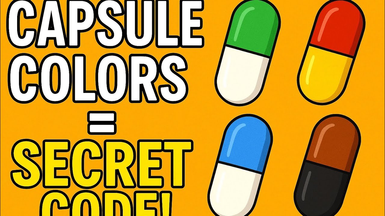 Why Capsules💊💊 Have Different Colors?🤔🌈Hidden Pharma Code Finally Exposed!”💥Ep-5