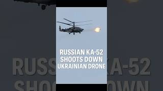Russian Ka-52 Shoots Down Ukrainian Drone | Military Interception in Lipetsk