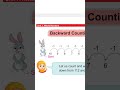 backward counting 10 to 1#studysmart