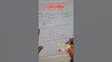 MathTrick🧮 #mensurationclass8#Ex-9.2,Q.4 #shorts#short#youtube#shortsfeed#youtubeshorts#ytshorts