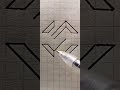 رسم زخرفة هندسية رسم جميل ابداع رسم هندسي زخرفه 