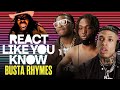 New Artists React To Busta Rhymes 