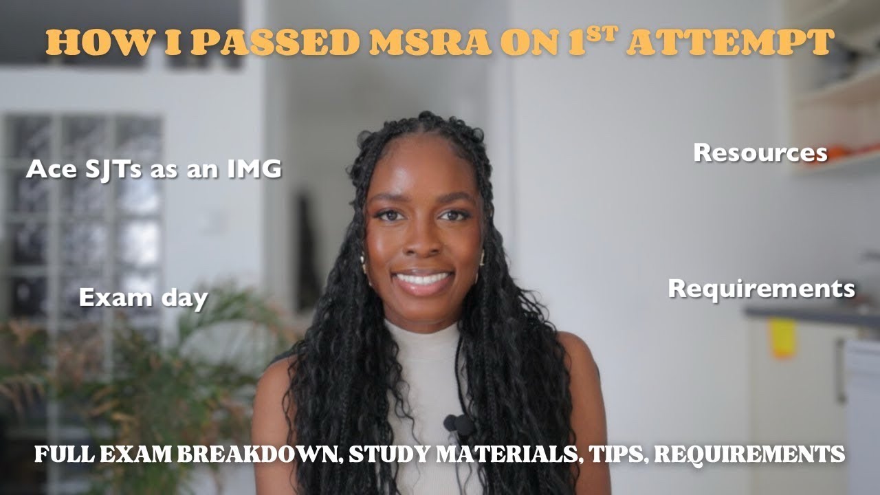 How I Passed The MSRA | My Full Strategy to Pass and Get the Job on First Attempt