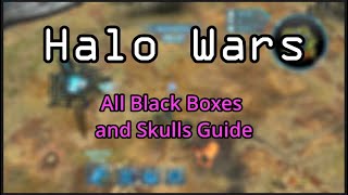 Halo Wars - ALL Black Boxes and Skulls Guide