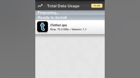 [ZEUSMOS] Install iTether WITHOUT a jailbreak