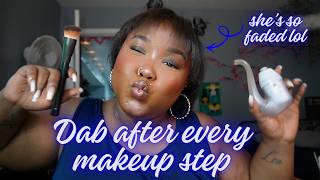 a hit after every makeup step (faded makeup tutorial!!)
