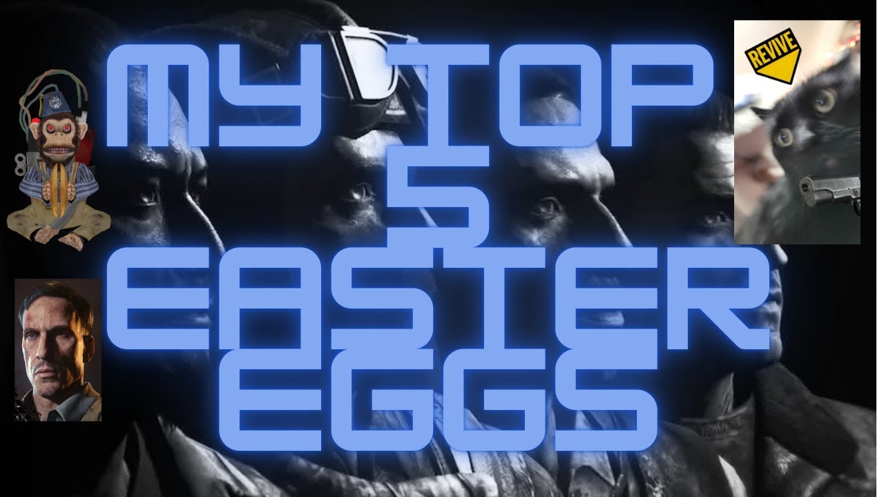 MY TOP 5 EASTER EGGS IN COD ZOMBIES HISTORY!!!! - YouTube