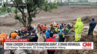 Breaking News Longsor Di Cisarua