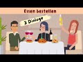 Deutsch lernen - Essen bestellen | Im Dönerladen | Im Cafe | Im Restaurant