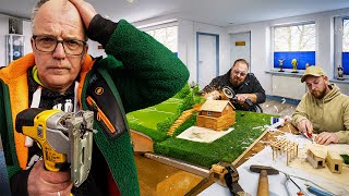 Wir bauen eine Miniaturwelt: Bastel-Fail: Heißklebepistole ruiniert alles | Teil 9 | Udo &amp; Wilke