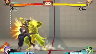 Gen Unblockable vs Akuma (soft)