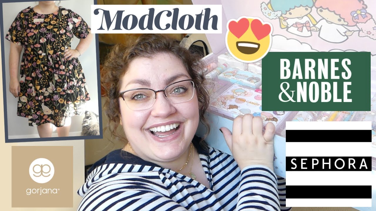 HUGE COLLECTIVE BLACK FRIDAY HAUL | Modcloth, Sephora, Aerie, Barnes ...