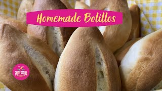 Traditional Mexican Bolillo Bread Recipe