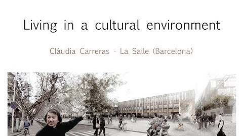 Video presentation. Final Project of Architecture. Claudia Carreras.