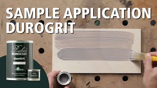 How to create a DuroGrit Sample