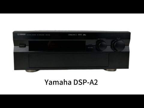 Showing the Yamaha DSP-A2 AV Amplifier - YouTube