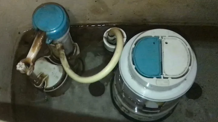 fix LEAKING “dual flush” toilet flapper