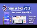 ADB MTP Fastboot BRom Mode FRP Reset With SamFw Tool 5.3 New Sec Update All Mobile Phone Support