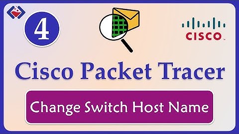 Change Hostname of Cisco Switch in Cisco Packet Tracer | Cisco Packet Tracer Tutorial 2025