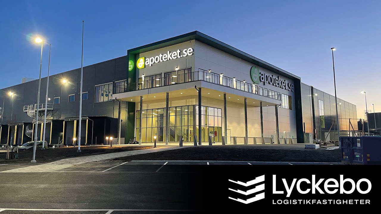 Lyckebo Logisitkfastigheter – Apoteket logistikcenter för E-handel