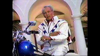 Trivial Pursuit 10th Anniversary Edition Board Game Ad with Evel Knievel (1992)