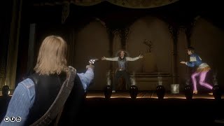 What Happens If You Shoot The Magician With Sawed off Shotgun - Red Dead Redemption 2