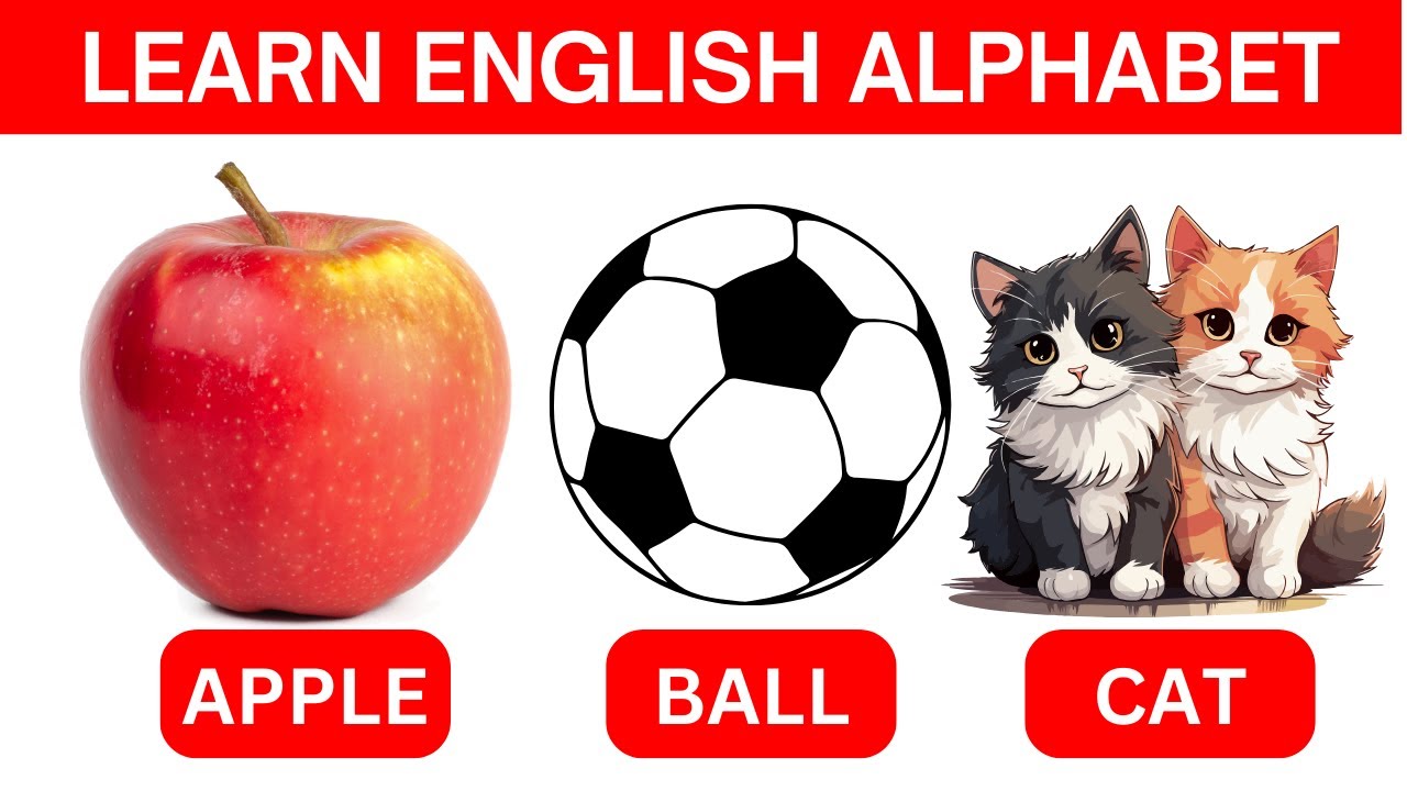 ENGLISH ALPHABET | LEARN THE ALPHABET A TO Z | FUN ABC SONG FOR KIDS ...