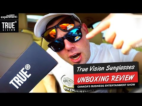 TRUE VISION Sunglasses VS. Expensive Ones: UNBOXING Video & Review on The Uber Experiment