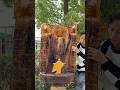 Handmade Wooden Buddha Sculpture 🪵🔥#woodworking #vishuart #workout #buddha #shorts #shortvideo