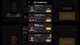 Prize Picks NBA Parlay Today WINS $2500