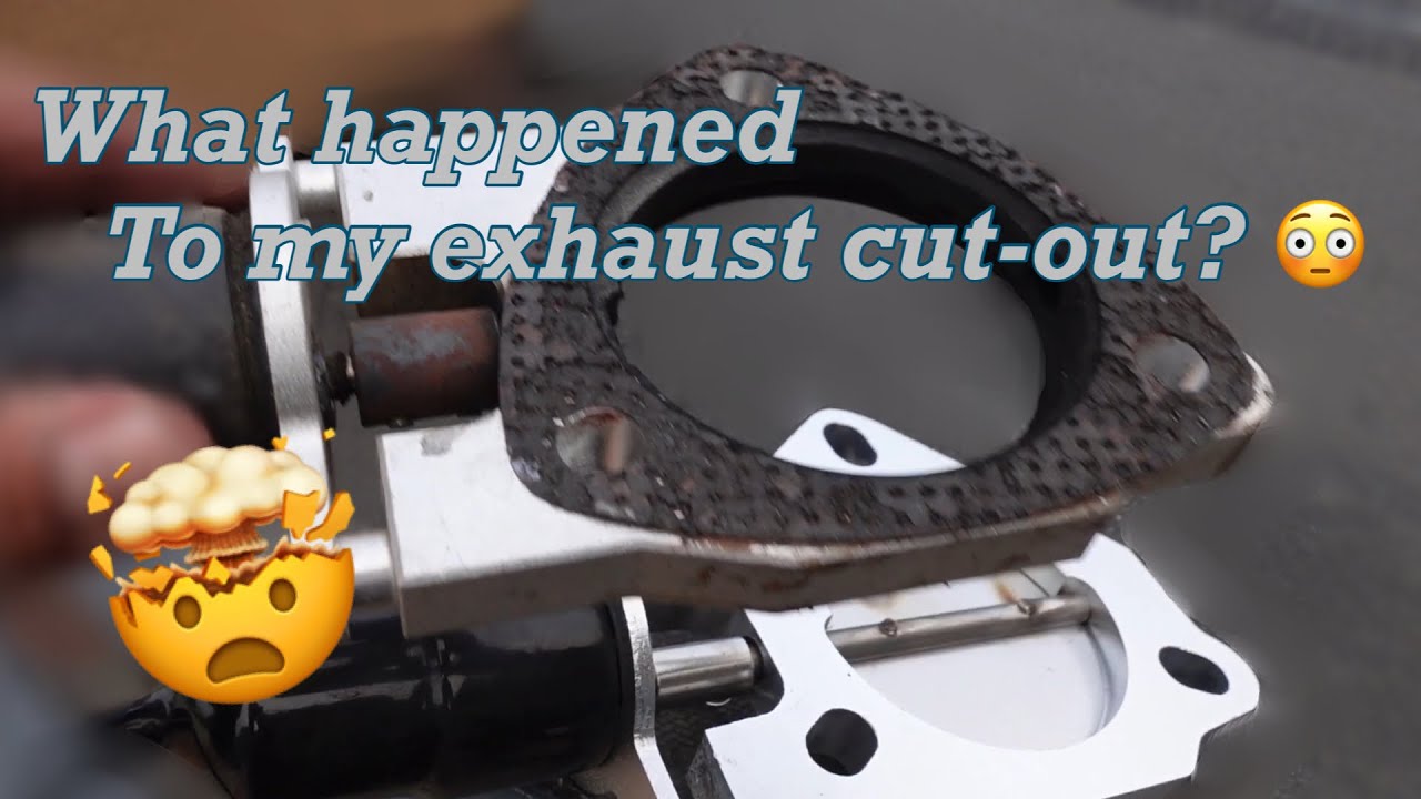 E46 Exhaust CutOut, How did it fail? YouTube