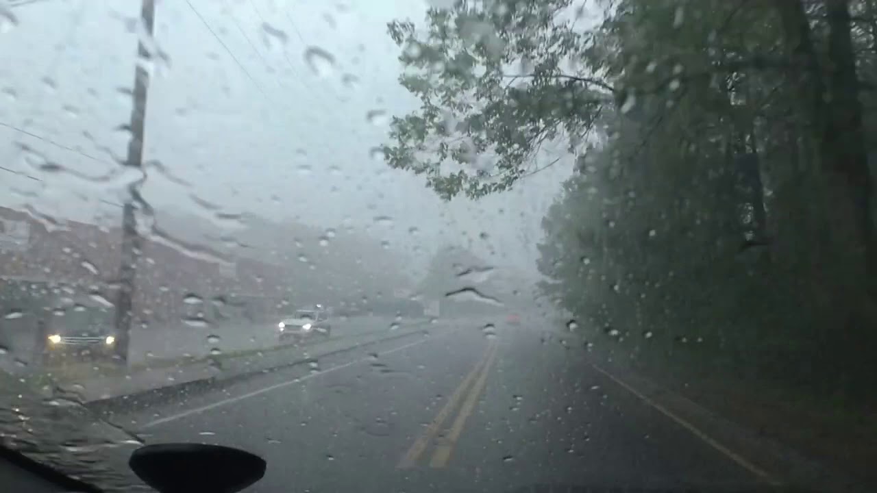 Pouring Rain and little Hale YouTube