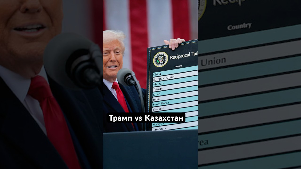 Трамп бьёт 25 % пошлиной по Казахстану 