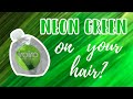 iroiro NEON GREEN | Hair Level Swatches