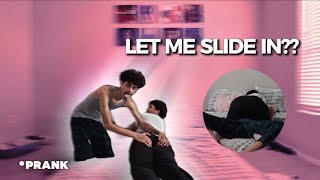 ACTING FREAKY PRANK? ON MY BOYFRIEND…. HE LIKED IT?