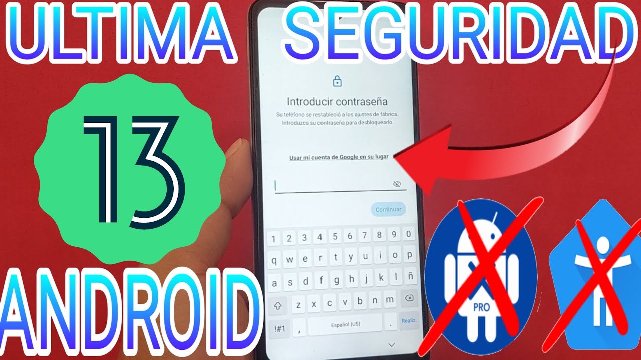 Nuevo Método Android 13 / Quitar Cuenta de Google Samsung a22 5g ...