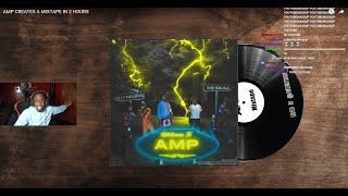 WE MADE A AMP MIXTAPE & IT WAS FIRE! KAI CENAT REACTS TO AMP MAKES A MIXTAPE IN 2 HOURS