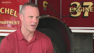 Retiring firefighter reflects on long career and largest fire he ever fought