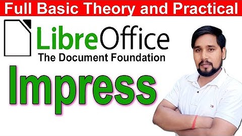 LibreOffice impress Video || Libre Office || Libreoffice impress CCC || O