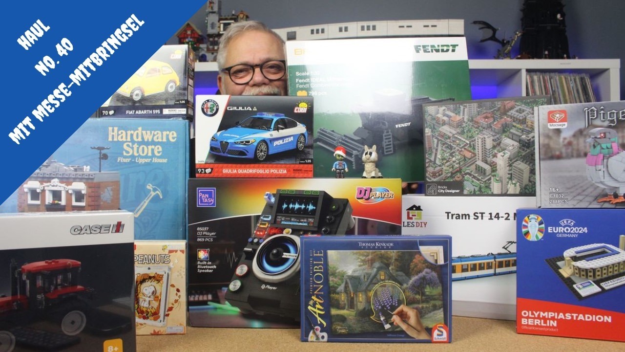 Mein 40. Klemmbaustein-Haul - Eskalation im Bausteinlager mit Mitbringsel von der Messe 🤭